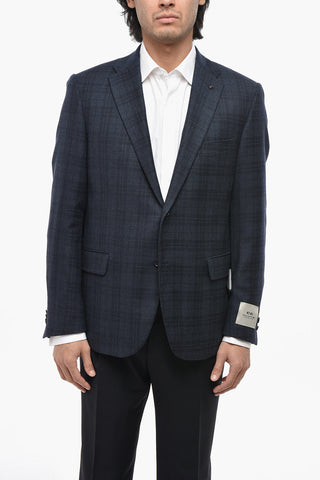 CC COLLECTION Wollblazer RIGHT im Tartan-Muster