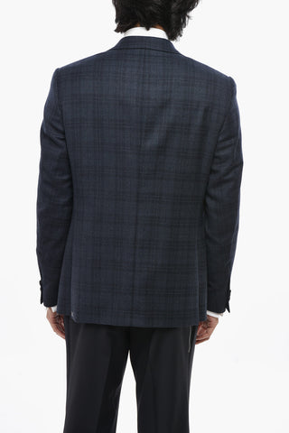 CC COLLECTION Wollblazer RIGHT im Tartan-Muster