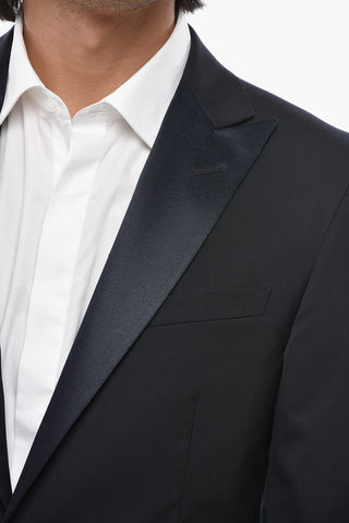 CC COLLECTION Ceremonial Blazer RESET with Satin Peak Lapel
