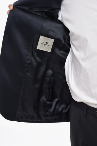 CC COLLECTION Ceremonial Blazer RESET with Satin Peak Lapel