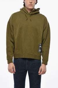Felpa Hoodie in Cotone Relax Fit