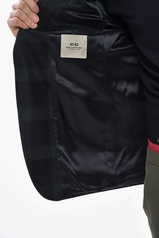 2-Button Virgin Wool Blazer RESET in Bicolour Check