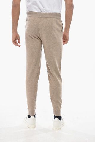 Joggers in Misto Cashmere con Polsini