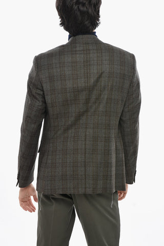 CC COLLECTION Blazer aus reiner Schurwolle RIGHT mit District-Check-Muster