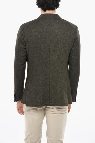 CC COLLECTION Blazer LEVITY in Misto Lana Due Spacchi Revers Classico