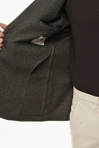 CC COLLECTION Blazer LEVITY in Misto Lana Due Spacchi Revers Classico