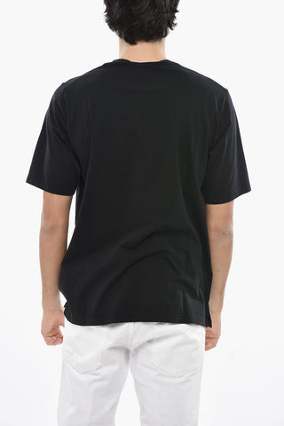 T-Shirt Girocollo SHARK in Cotone con Stampa Frontale