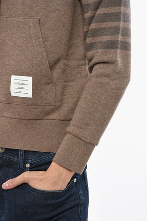 버진 울 스웨터 후드와 캥거루 포켓