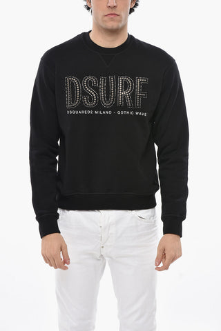 Crewneck Sweatshirt DSURF with Decorative Eyelets