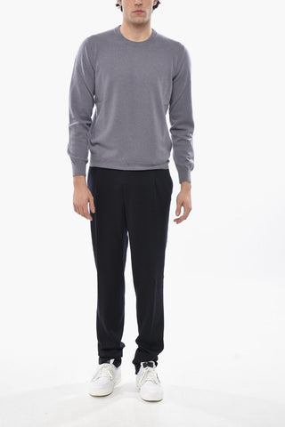 Maglia Girocollo in Puro Cashmere