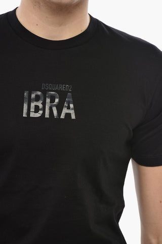 T-Shirt Girocollo IBRA con Stampa Ton sur Ton