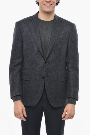 Wool-Blend Blazer ACADEMY with Flap Pockets