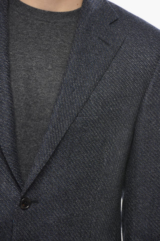 Blazer in Misto Lana ACADEMY con Tasche ad Aletta