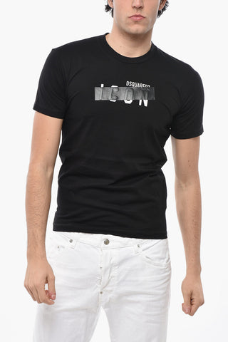T-Shirt Girocollo TAPE con Stampa