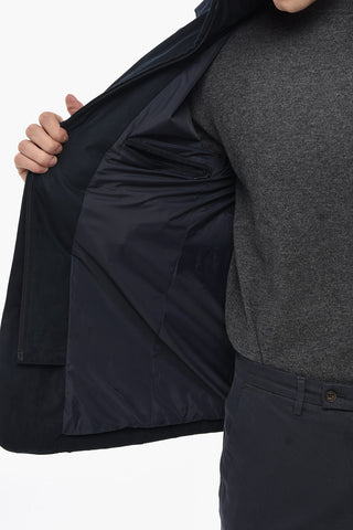 CC COLLECTION Einfarbige 3-Knopf-Jacke mit abnehmbarem Brustteil
