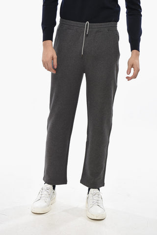 Baumwoll-Jogginghose mit 2 Taschen und Kordelzug