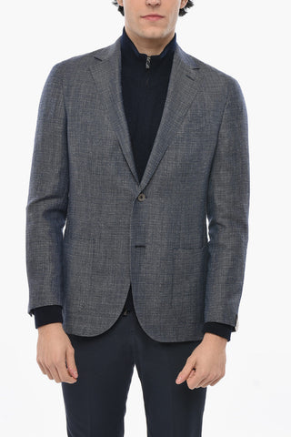 Blazer Monopetto GATE In Misto Lana Semifoderato Con Tasche A Toppa