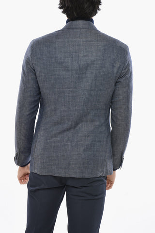 Blazer Monopetto GATE In Misto Lana Semifoderato Con Tasche A Toppa
