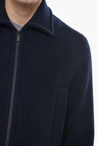 CC COLLECTION Wool Blend Full-Zip Coat