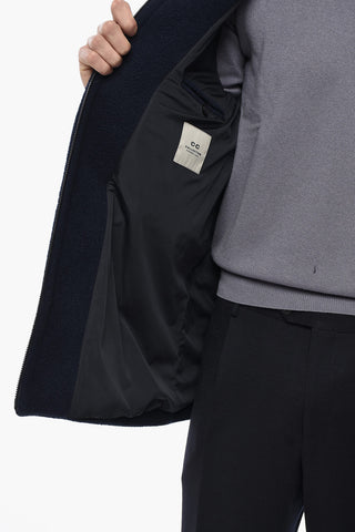 CC COLLECTION Wool Blend Full-Zip Coat