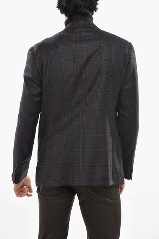 Blazer Semifoderato ACADEMY LIGHT con Motivo Tartan
