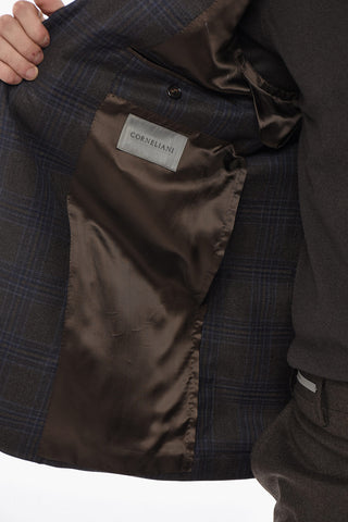 Blazer Semifoderato ACADEMY LIGHT con Motivo Tartan