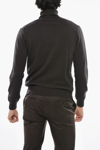 CC COLLECTION Pullover Mit Stehkragen Aus Kaschmir-Mix