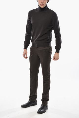 CC COLLECTION Pullover Mit Stehkragen Aus Kaschmir-Mix