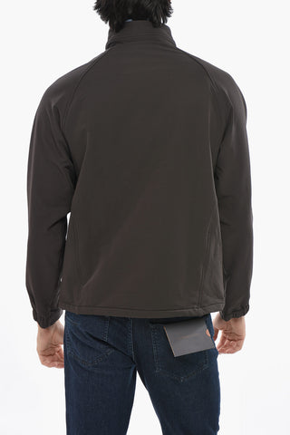 Giacca a Vento SOFT SHELL in Tinta Unita con Fodera in Pile