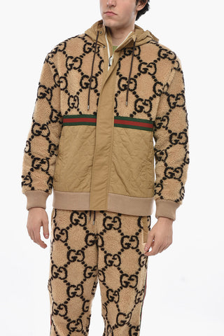 Hooded JUMBO GG Jacket with Fleece Inserts