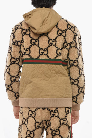Hooded JUMBO GG Jacket with Fleece Inserts