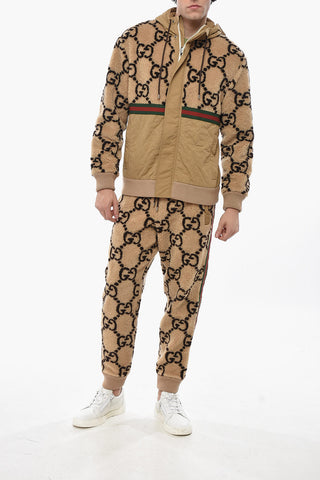 Hooded JUMBO GG Jacket with Fleece Inserts