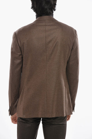 Halbgefütterter Blazer ACADEMY LIGHT mit Twill-Muster