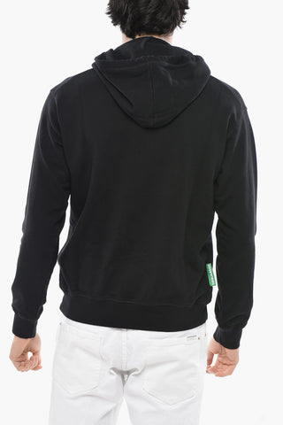 Felpa Hoodie TRASH con Stampa