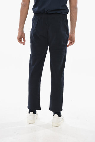 Baumwoll-Jogginghose mit 2 Taschen und Kordelzug