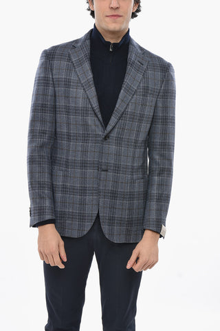 Blazer Semifoderato ACADEMY LIGHT con Motivo Tartan