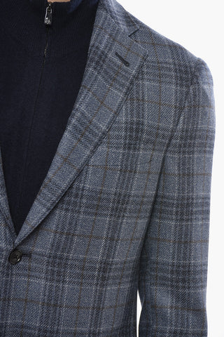 Blazer Semifoderato ACADEMY LIGHT con Motivo Tartan