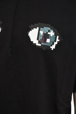 T-Shirt Girocollo EYES con Cristalli