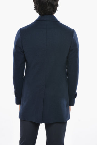 Cappotto in Lana Vergine e Cashmere Foderato