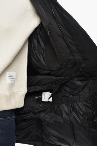 Utility-Daunenjacke YATESY uni mit Fellbesatz