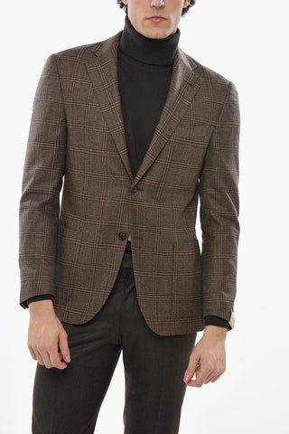 Blazer Semifoderato GATE in Lana Vergine District Check