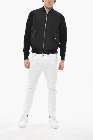 Gilet Bomber Fit Imbottito ICON con Dettaglio Rifrangente