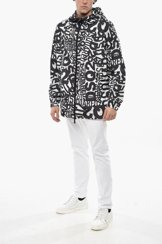 Giacca a Vento in Nylon Motivo Monogram