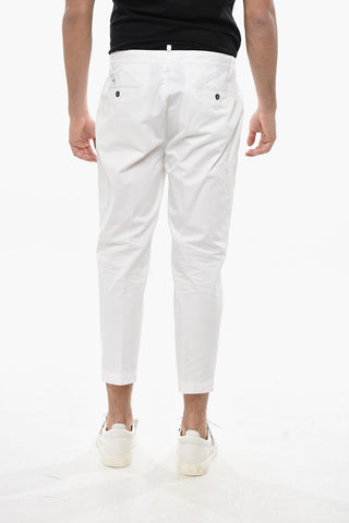 Cotton 4-Pocket Pants with Patches