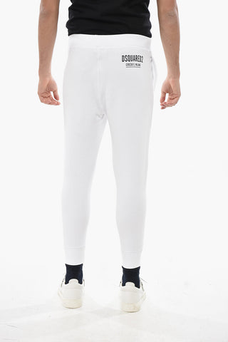 Brushed-Cotton Joggers With Cuffs