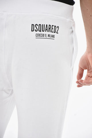 Brushed-Cotton Joggers With Cuffs