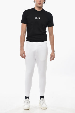 Brushed-Cotton Joggers With Cuffs