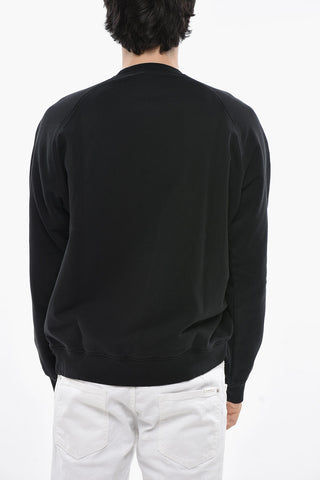 Rundhals-Sweatshirt TENNIS CLUB mit Frontprint