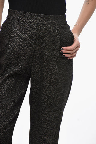 Lurex Trousers ALEIDA with 1 Pleat