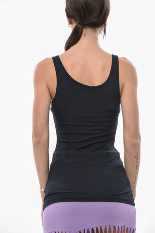 STANDARD Top in Misto Cotone a Costine